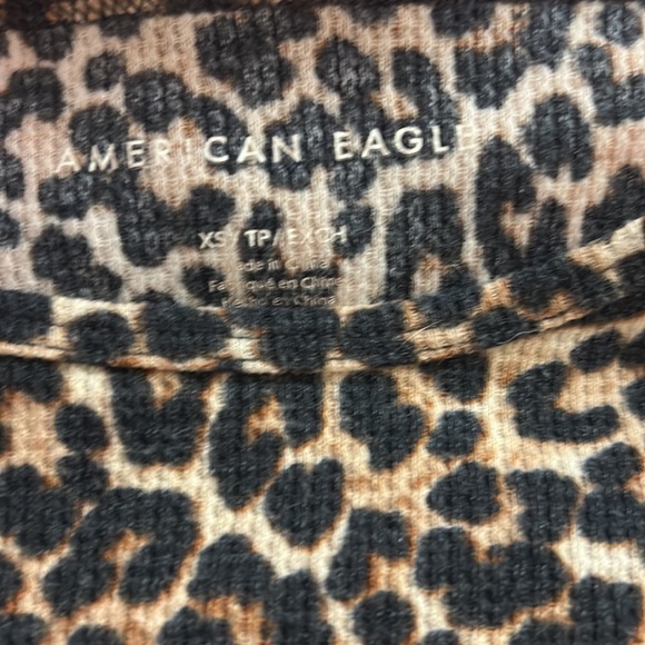 American Eagle Cheetah Top - Picture 2 of 2